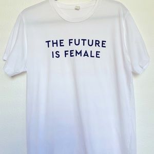 The Future is Female T-Shirt Size M